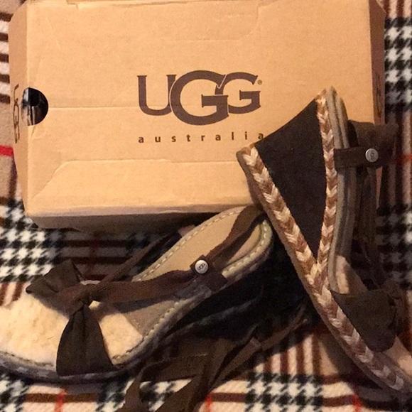 Woman’s size 8 Ugg Wedges - Picture 3 of 8